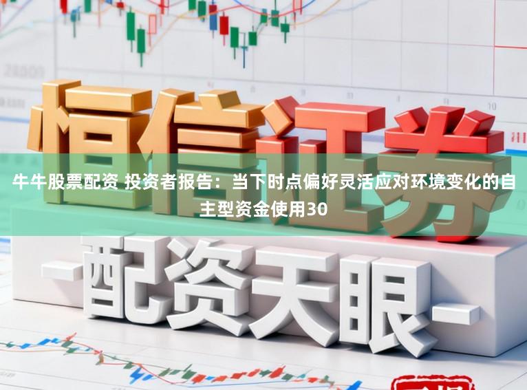 牛牛股票配资 投资者报告:当下时点偏好灵活应对环境变化的自主型资金使用30