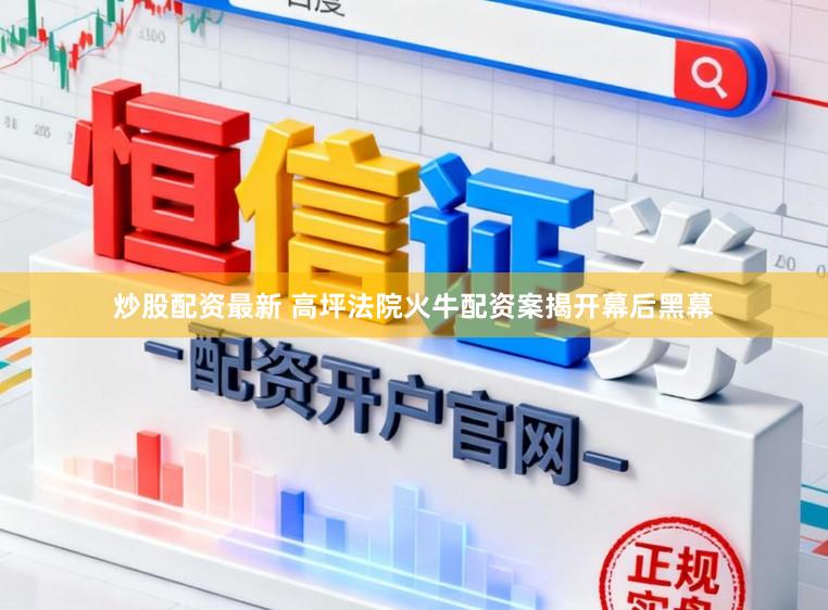 炒股配资最新 高坪法院火牛配资案揭开幕后黑幕